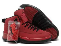 chaussure man classic jordan 12 air 2013 style exquis new red black